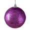 Northlight 3" Magenta Pink Sequin Shatterproof Ball Christmas Ornament